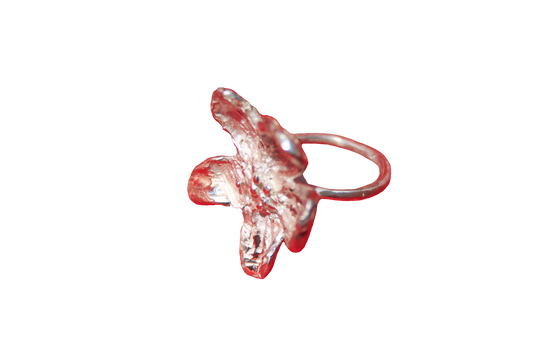 Floating Flower ring