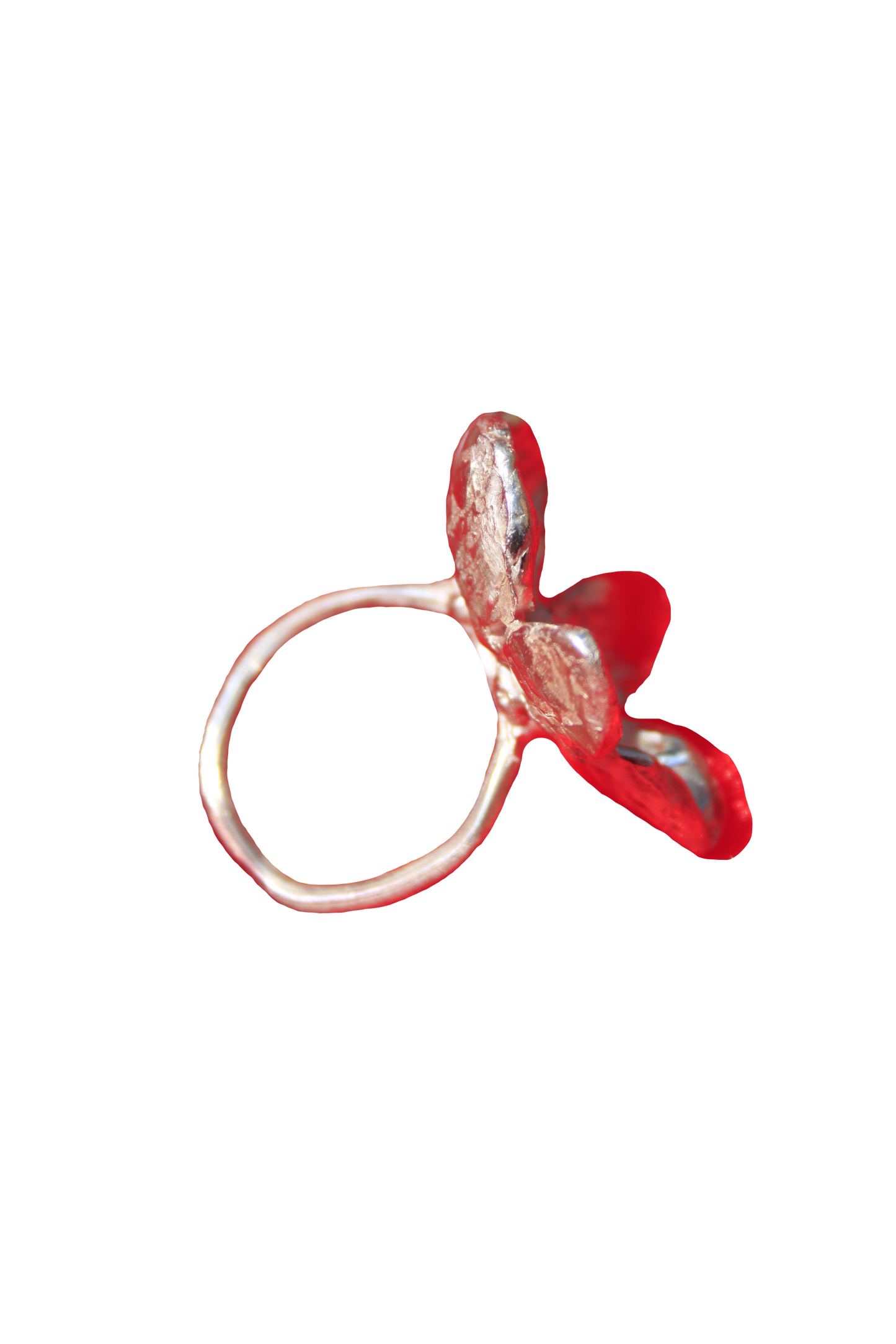 Floating Flower ring